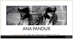 Desktop Screenshot of anapandur.com